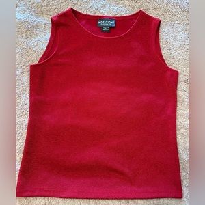 ⭐️ 3/$10 Petite Red Sleeveless Shell